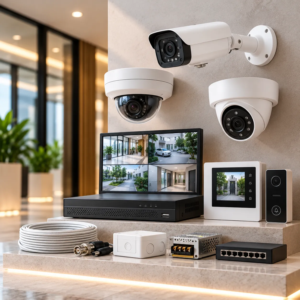 CCTV Security Cameras for Residential Commercial and Industrial Surveillance
