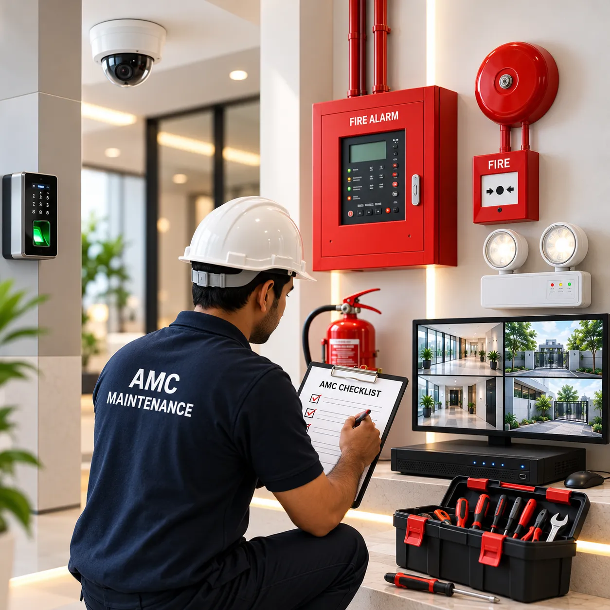 CCTV Surveillance System Maintenance and AMC Services by Jeny Enterprise