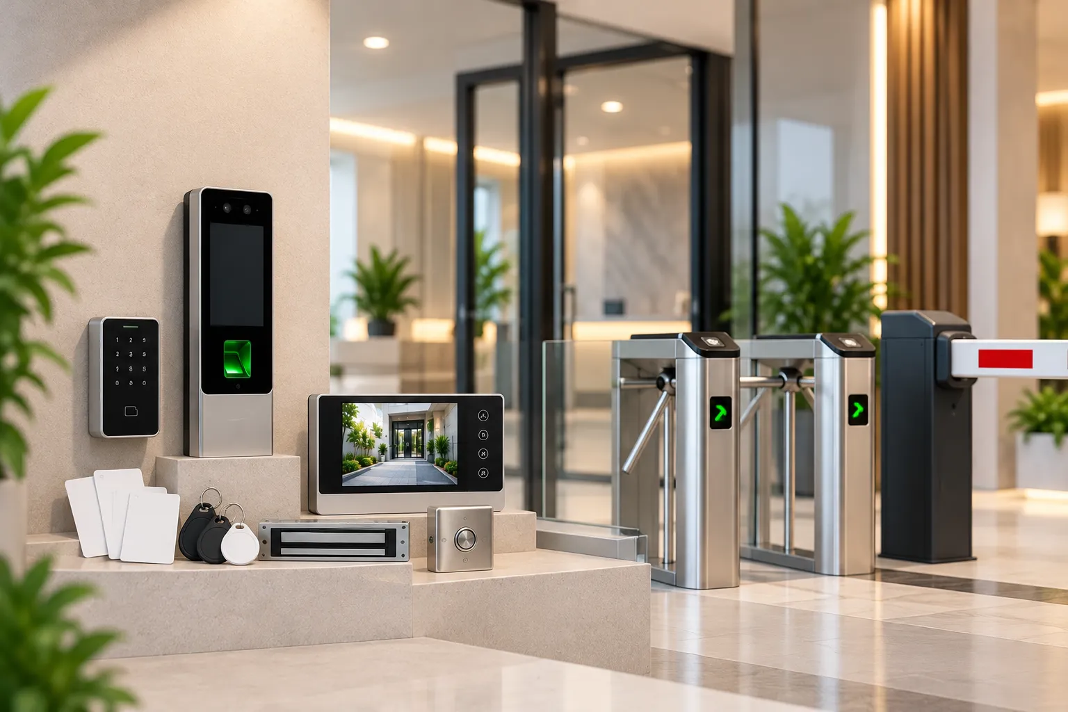 Access Control Systems and Biometric Security Solutions by Jeny Enterprise