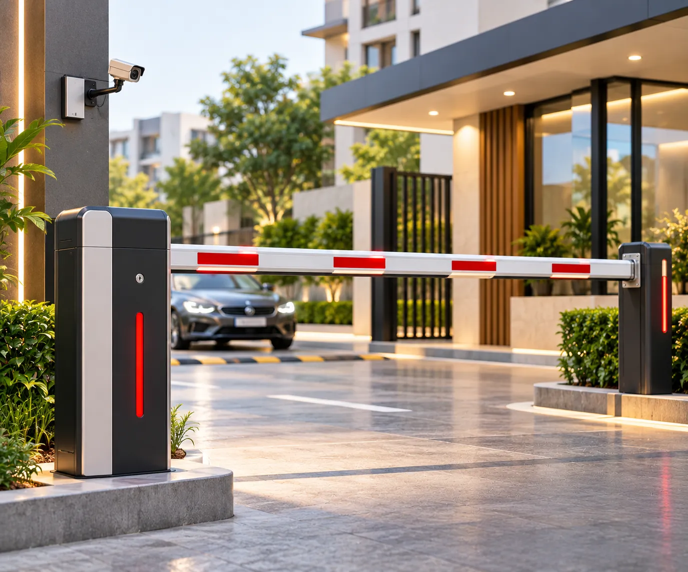 Automatic Boom Barrier Systems for Parking and Vehicle Access Control