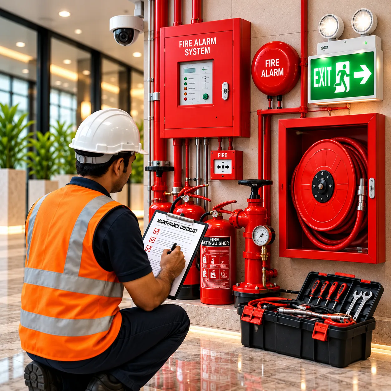 Fire Safety Equipment Maintenance and AMC Services by Jeny Enterprise