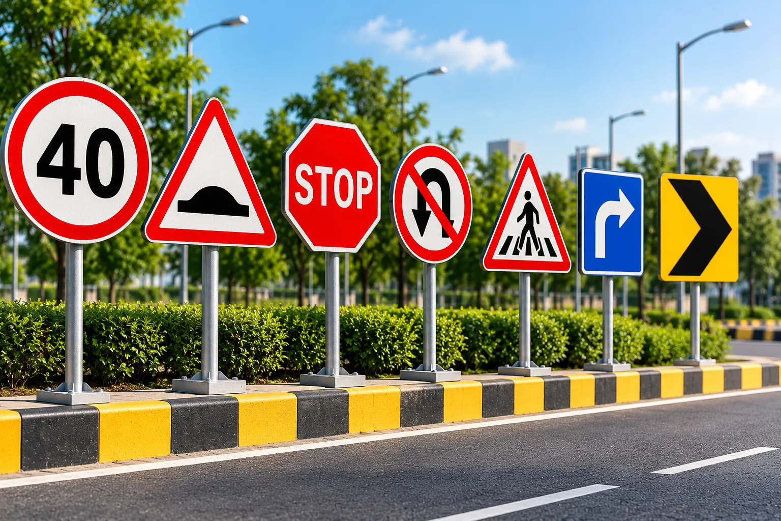Rubber Wheel Stoppers for Vehicle Parking Safety and Organization