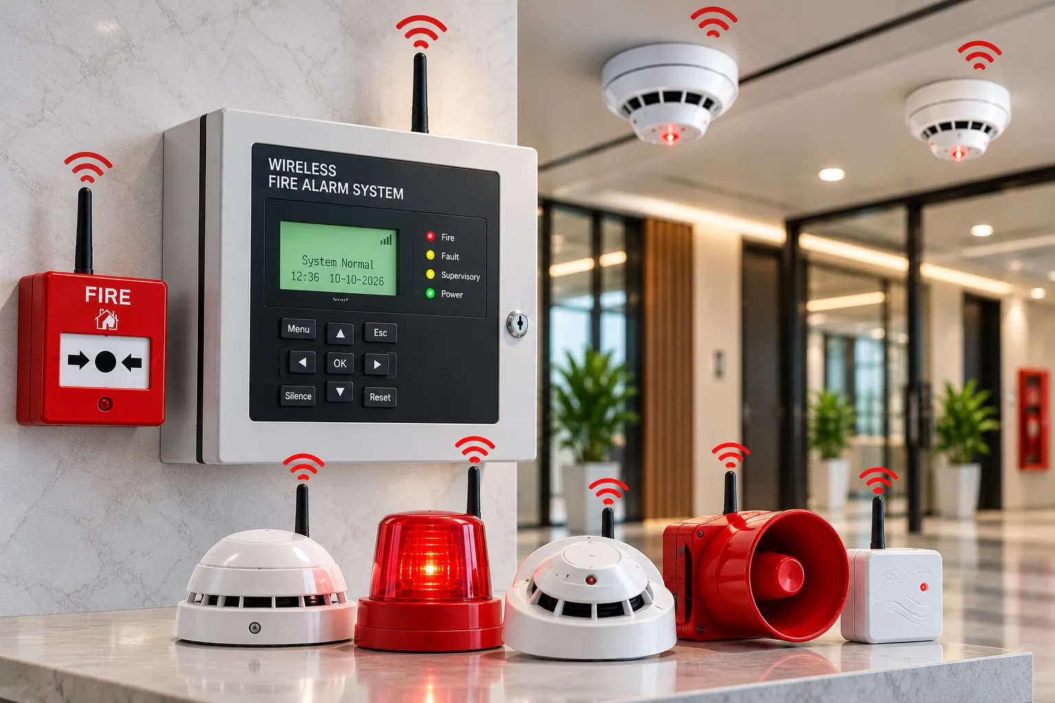 Wireless Fire Alarm Systems