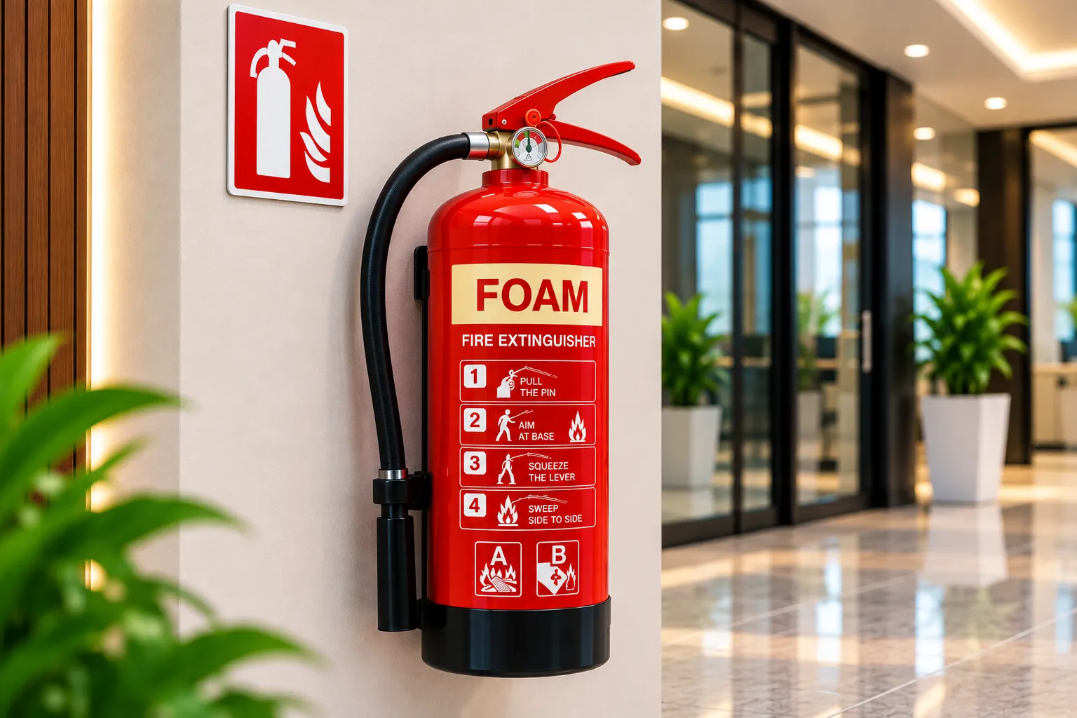 Foam Fire Extinguishers