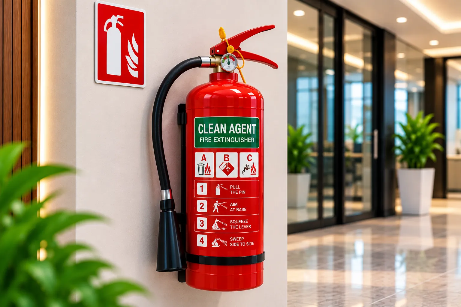 Clean Agent Fire Extinguishers